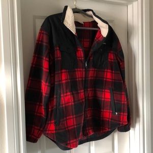 Columbia plaid fleece